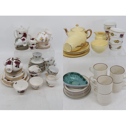 70 - Selection of vintage china to include Colclough, Royal Vale, Chinese ceramics, Crown Regent, Poole a... 