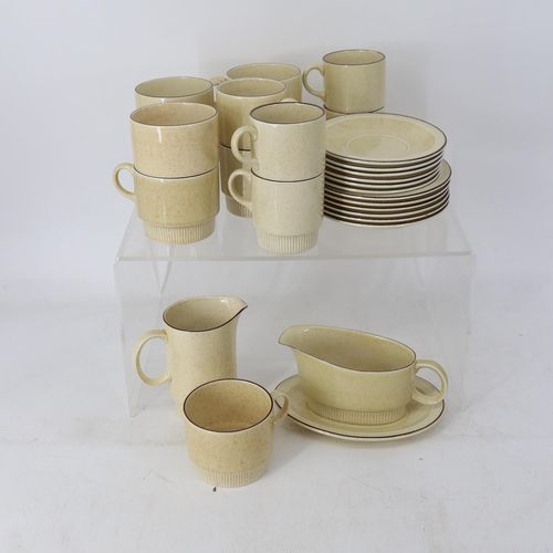 89 - Large quantity of Poole Pottery 'Broadstone' dinnerware.