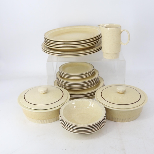 89 - Large quantity of Poole Pottery 'Broadstone' dinnerware.