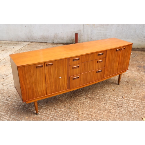 268 - Retro Teak effect sideboard.