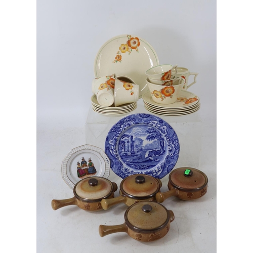 271 - General ceramics to include Denby, art deco tea ware etc (inspect)