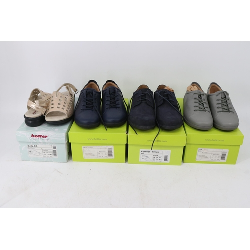 419 - Selection of Hotter and Cotton Trader shoes in various styles and sizes (see pictures for sizes)