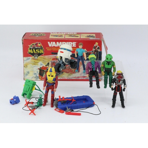 315 - Good selection of MASK boxed 1990s toys all with original boxes, boxes and items showing various wea... 