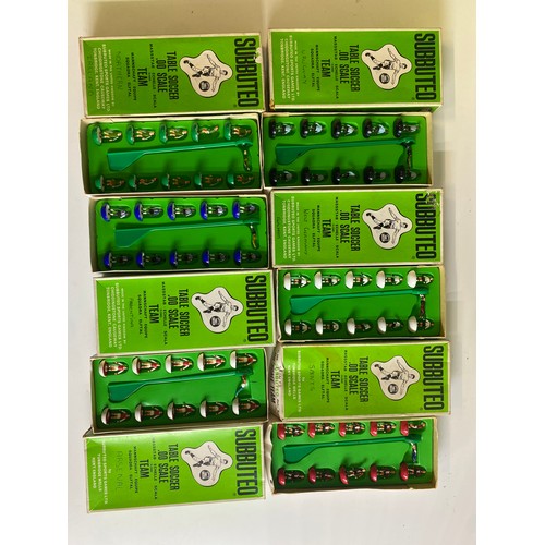 328 - Good selection of vintage Subbuteo teams boxed  (not checked for completeness)