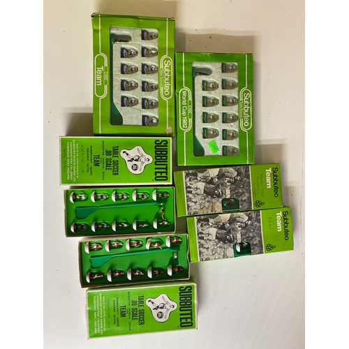 328 - Good selection of vintage Subbuteo teams boxed  (not checked for completeness)