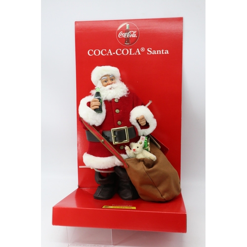 402 - Steiff  Coca-Cola Santa in original packaging 670350