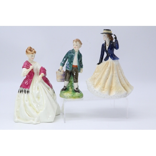 334B - Royal Worcester First Dance and Annabel together with Royal Doulton Jack HN2060