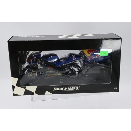 6 - Minichamps 1:12 scale Yamaha YZR 500 Redbull Gary McCoy Moto GP 2002 in original packaging