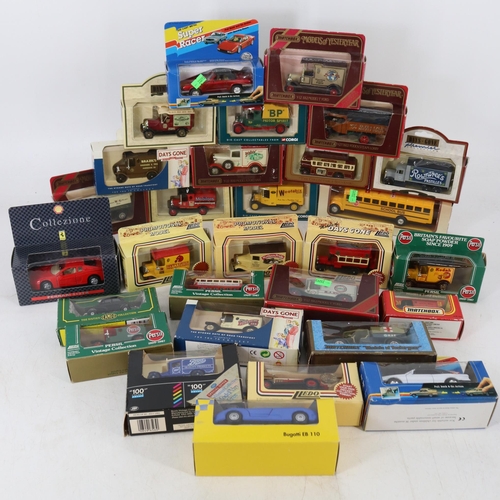 30 - A large quantity of mainly boxed diecast vehicles, days gone, LLedo, Matchbox, shell etc