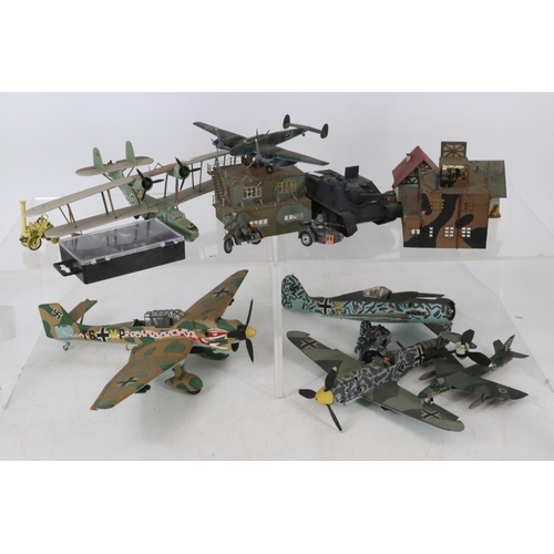 50 - A selection of models to include military aircraft etc