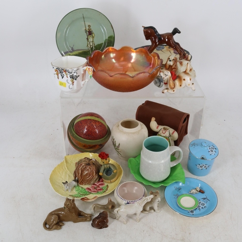 260 - Assorted date line ceramics including motto ware, Doulton, Poole, Silvac etc