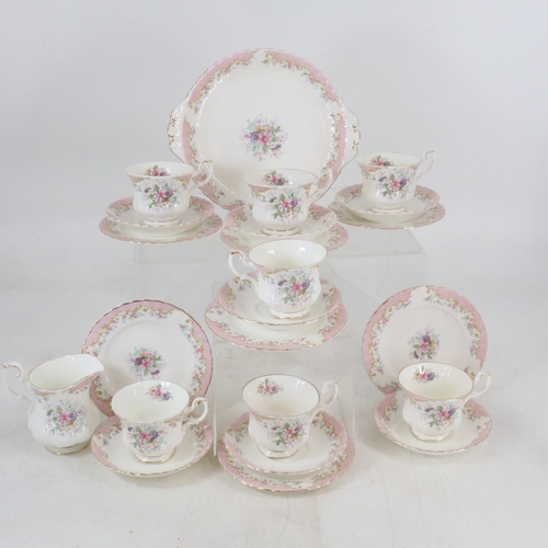 263 - Royal Albert part tea ware, Serenity