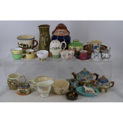 274 - Selection of ceramics, Sylvac, Motto ware, Doulton and more