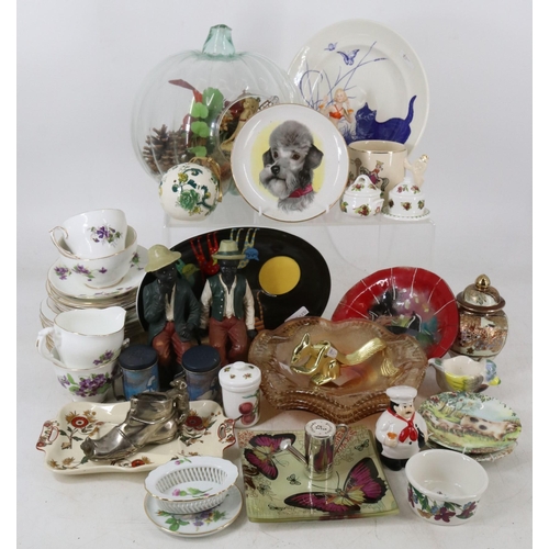 297 - General clearance lot consisting of glassware, ceramics, ornaments and bears.