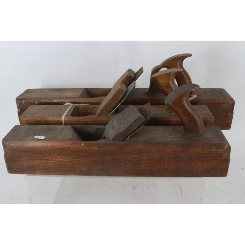 400 - Large selection of antique and vintage wood working planes of various types.