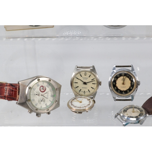 20a - Selection of assorted Wristwatches, tools all sorts untested.