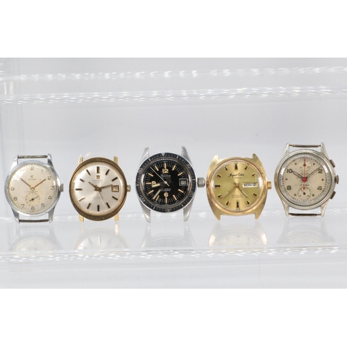 20d - Selection of wristwatches to include Tissot auto seastar, Felicia De Luxe, Royal 17 Jewels, Cyma and... 