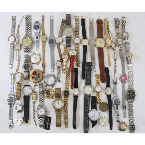 13 - A large quantity of assorted wristwatches deemed for spares and repairs