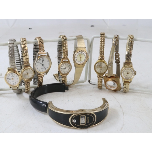 13 - A large quantity of assorted wristwatches deemed for spares and repairs