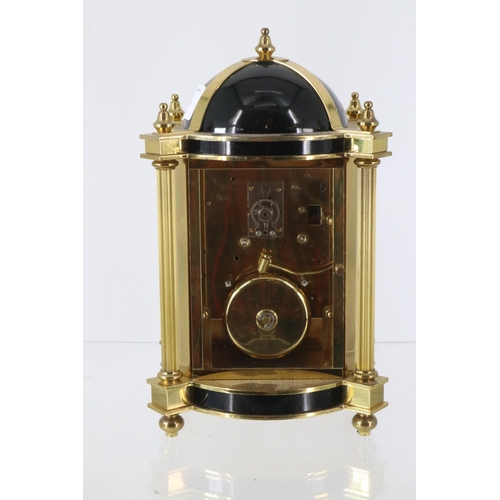 15 - A Phaeton acctim west german chauteau mantle clock