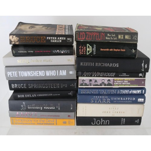 169 - Large quantity of Music related biographies