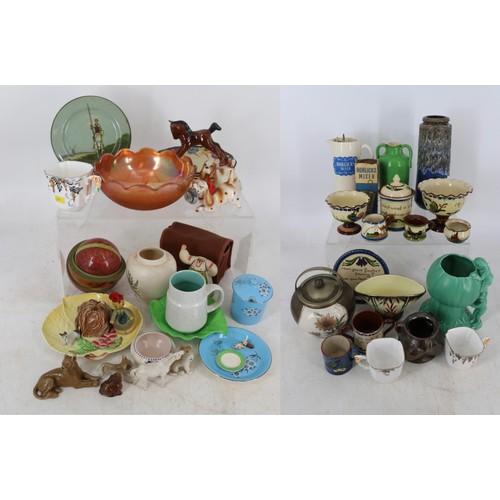 260 - Assorted date line ceramics including motto ware, Doulton, Poole, Silvac etc