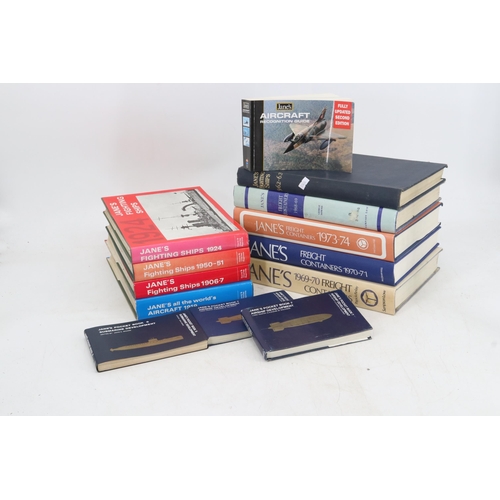 323a - A collection of Jane's transportation reference books.