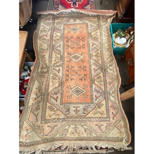 357 - Four vintage persian style rugs