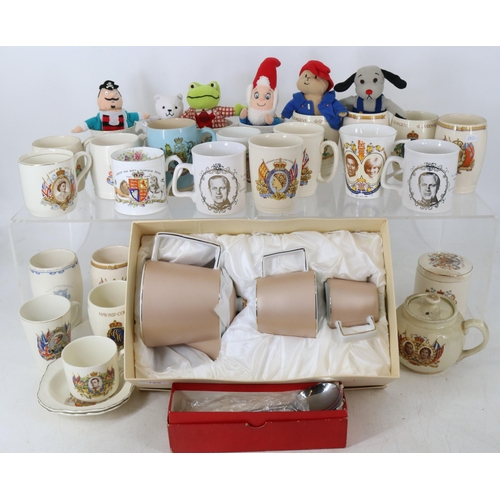 125 - Quantity of commemorative china, crested ware and more