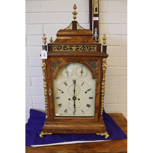 2 - Large and impressive late 18th century mahogany cased 