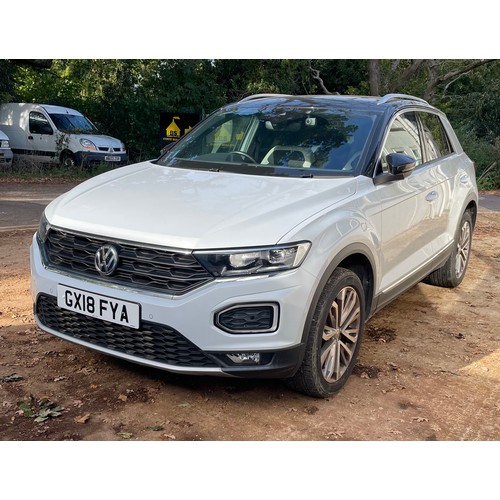 1 - Volkswagen T-roc TSI Evo, 5 door hatchback, GX18 FYA, automatic, key, v5, electronic service history... 