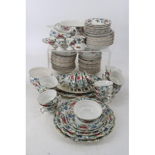 16 - Large quantity of Booths dinner and table ware Floradora