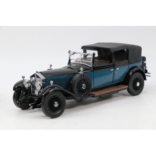 279 - Franklin Mint Bentley 1947, Rolls Royce Phantom 1 (missing spirit of ecstasy) and an Alvis (also mis... 