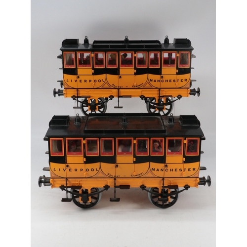 287 - A boxed Hornby railways Stephenson's rocket real steam train set with original box together with a b... 