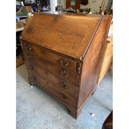 573 - Antique bureau with fitted interior