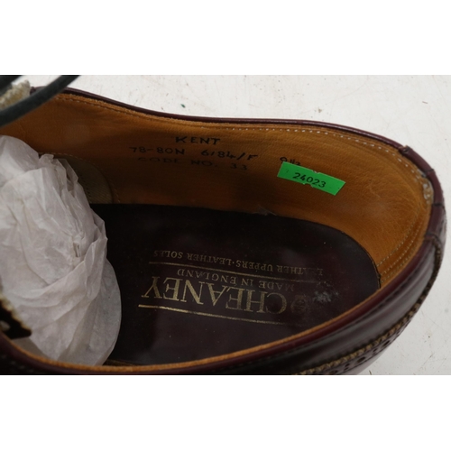 101 - Pair of Cheaney Brogues size 9.5 shoes