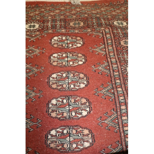 109 - Two small persian floor rugs.