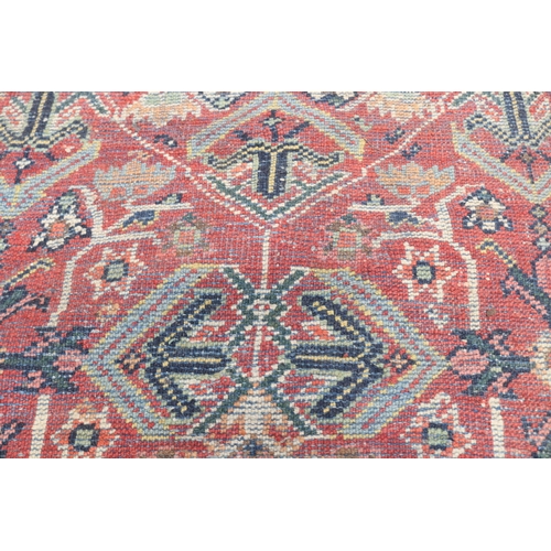 224 - Two Asian rugs, one measuring approx' 84 x 120cm, the other 139 x 134cm.