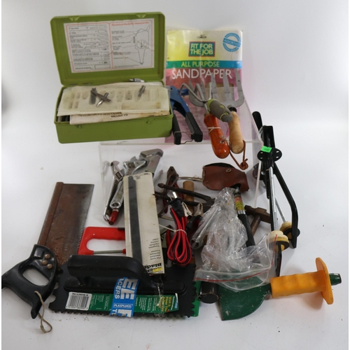 266 - A large quantity of assorted hand tools, garden tools, all sorts etc Trade Spares and Repairs, crate... 