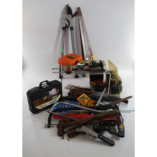 266 - A large quantity of assorted hand tools, garden tools, all sorts etc Trade Spares and Repairs, crate... 