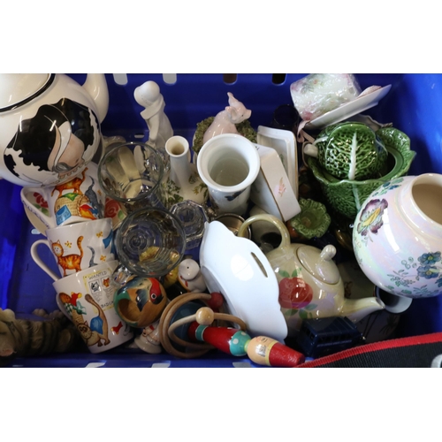 158 - Clearance lot to include pictures and prints, ceramics,glassware, ornaments, Spode etc crate not inc... 