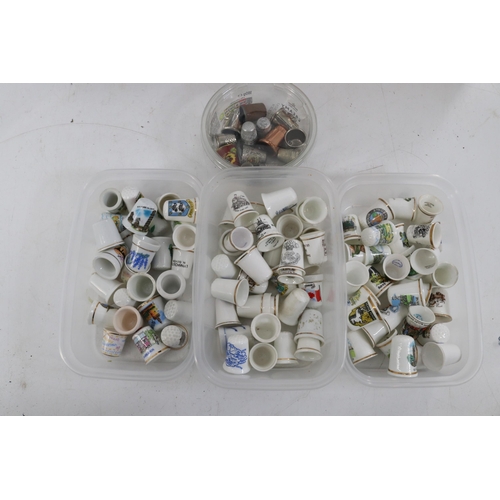 235 - Quantity of thimbles to include some stands