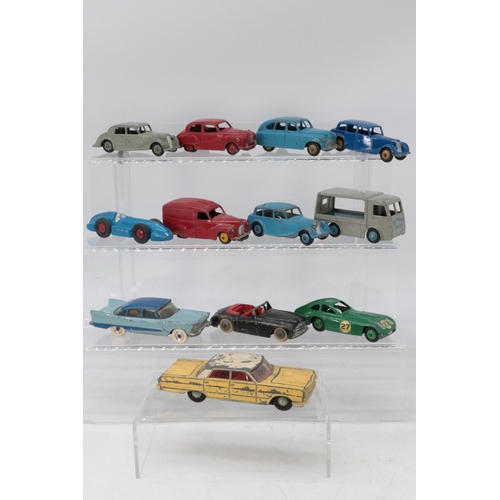 274 - Assorted vintage and later Dinky toys diecast vehicles including Simca Sport (French), Austin, Mailv... 