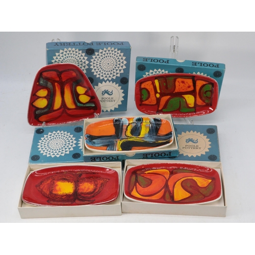 359 - Poole Pottery Delphis dishes all boxed