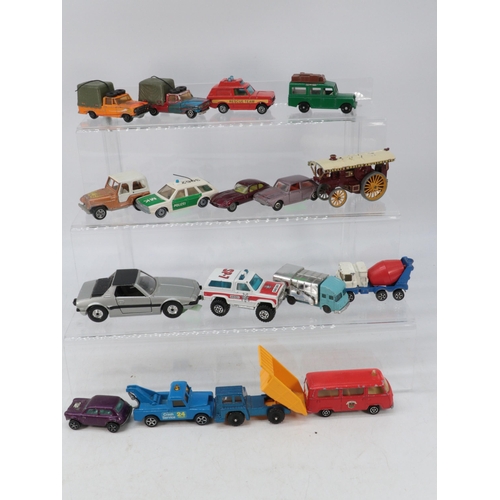 526 - Large quantity of assorted Matchbox and other diecast mostly playworn