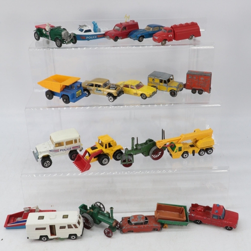 526 - Large quantity of assorted Matchbox and other diecast mostly playworn