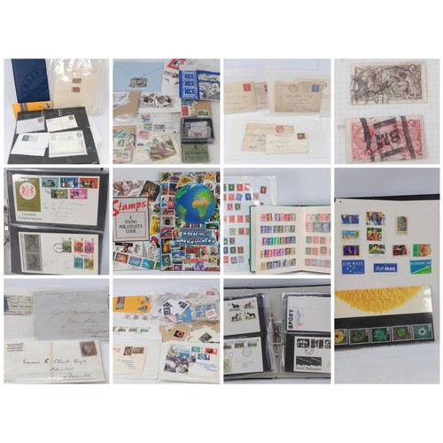 381 - A quantity of First Day Covers, presentation packs, penny red waterloo cover together with a few sta... 