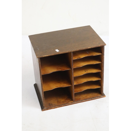 88 - Wall mounted magazine rack together with a similar desk top stationary stand