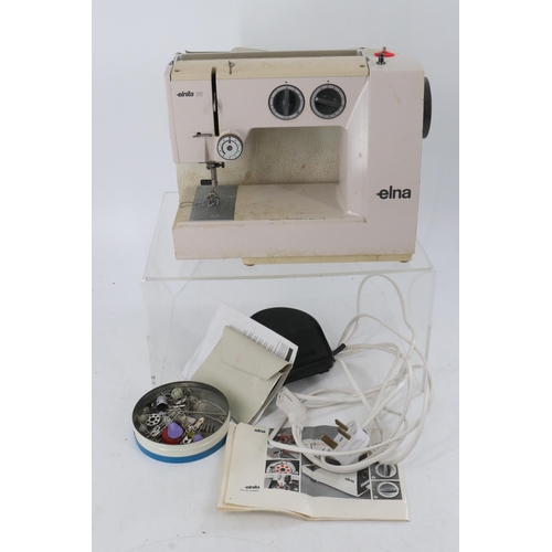 371 - Vintage Elna Elnita ZZ sewing machine Trade/Spares/Repairs