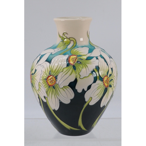 45 - Moorcroft Narcissi trial vase (approx. 18cm Tall) fully marked to base